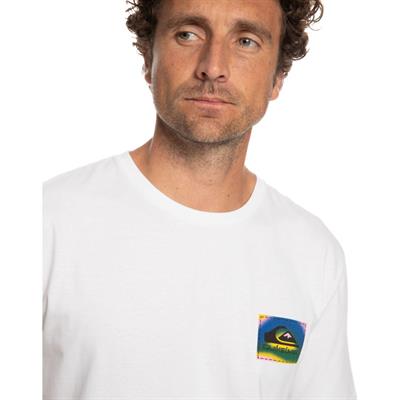 Quıksılver  COLOURFLOW M TEES Erkek T-shırt EQYZT07229-WBB0