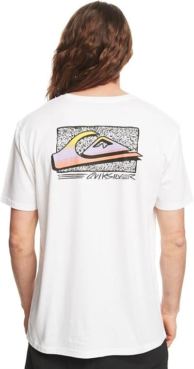 Quiksilver RETROFADE M TEES Erkek T-Shirt EQYZT07231-WBB0