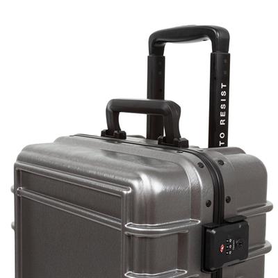RESISTR CASE S BRUSHED METAL Tekerlekli Bavul EK0A5BJE4S11