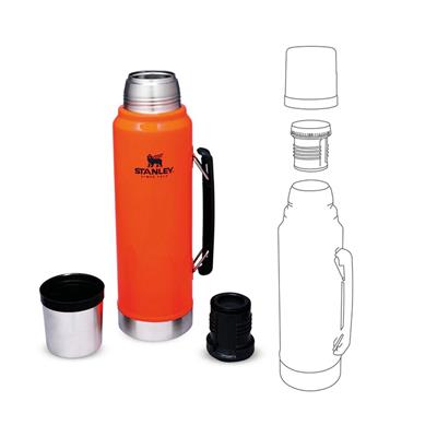 Stanley 1.1QT CLASSIC VAC BTL BLAZE ORANGE EU-1 AS1008266032