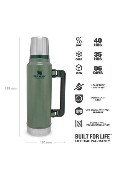 Stanley  1.5QT CLASSIC Termos BTL H.GREEN EU