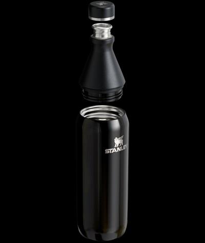 Stanley THE ALL DAY SLIM BOTTLE  0.60 LT / 20OZ BLACK Su Termosu AS1012069024