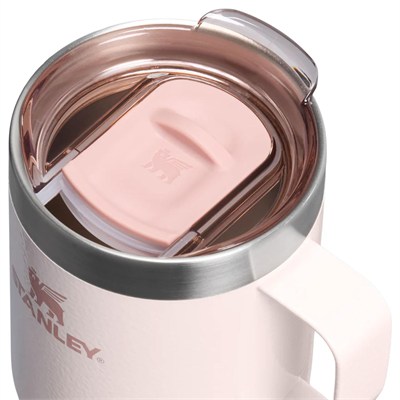 Stanley The Everyday Camp Mug 0.23L / 8oz Hammertone Rose Quartz Termos AS10131030054