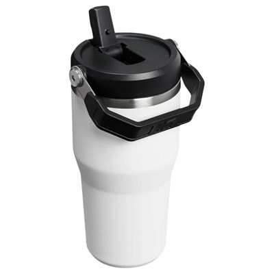 Stanley The IceFlow™ Flip Straw 2.0 Tumbler 0.59L / 20oz Chalk Termos AS10134250117