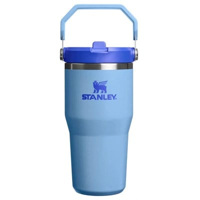 Stanley The IceFlow™ Flip Straw 2.0 Tumbler 0.59L / 20oz Blue Sky Termos AS10134250137