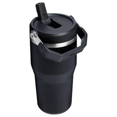 Stanley The IceFlow™ Flip Straw 2.0 Tumbler 0.6L / 20oz Black 2.0 Termos AS1012044045