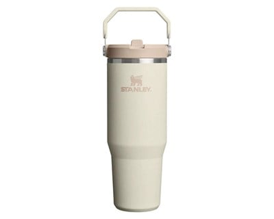 Stanley The IceFlow™ Flip Straw 2.0 Tumbler 0.89L / 30oz Cream Termos AS10134240197
