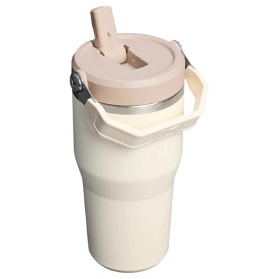 Stanley The IceFlow™ Flip Straw 2.0 Tumbler 0.59L / 20oz Cream Termos AS10134250119