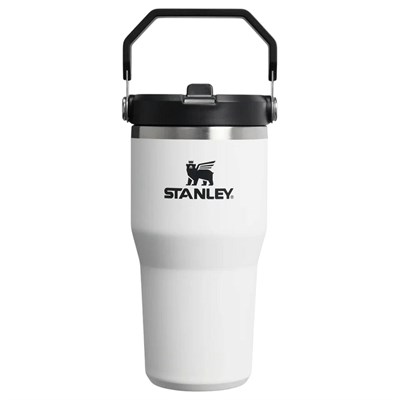Stanley The IceFlow™ Flip Straw 2.0 Tumbler 0.59L / 20oz Chalk Termos AS10134250117