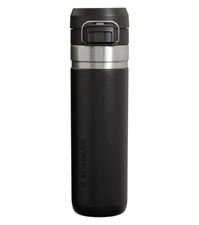 Stanley The Quick-Flip Water Bottle .7L / 24oz Black 2.0 Termos AS1009149170