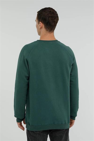 Superfly Bisiklet Yaka Erkek Basic Sweatshirt SPF101232323607