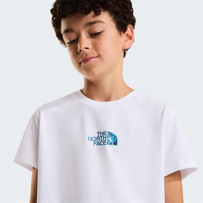 The North Face B LIQUID LOGO REG SS TEE Genç Tişört NF0A8G1WFN41