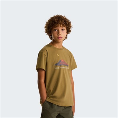 The North Face B MOUNTAIN NIGHT RELAXED SS TEE Genç Tişört NF0A8G1U2EL1