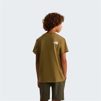 The North Face B MOUNTAIN NIGHT RELAXED SS TEE Genç Tişört NF0A8G1U2EL1