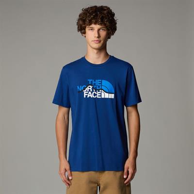 The North Face Erkek Kısa Kollu MOUNTAIN LINE Tişört NF0A87NTD1R1