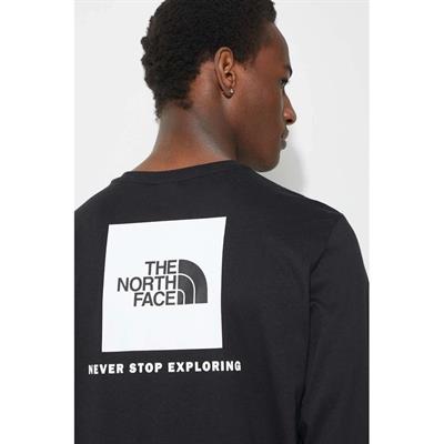 The North Face Erkek L/S BOX NSE Tişört NF0A87NNJK31