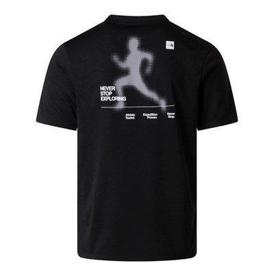 The North Face M BITMAP SILHOUETTE SHORT SLEEVES TEE-GR Erkek Tişört NF0A8FTUJK31