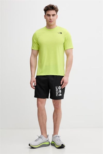 The North Face M BITMAP SILHOUETTE SHORT SLEEVES TEE-GR Erkek Tişört NF0A8FTURIQ1