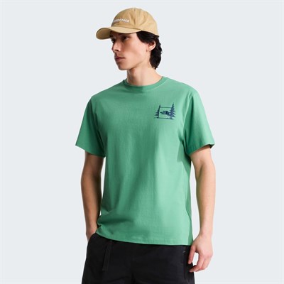 The North Face M CAMPING RELAXED SHORT SLEEVE TEE-GRAPH Erkek Tişört NF0A8GQMG571