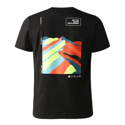 The North Face M FOUNDATION GRAPHIC - EU Erkek Tişört  NF0A55EFUV11