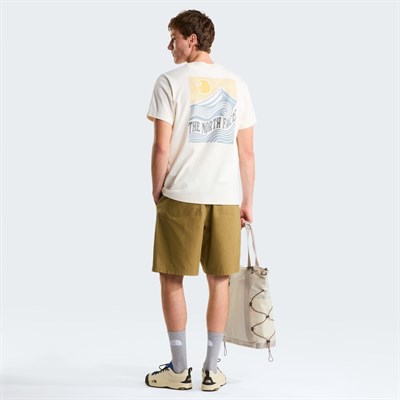 The North Face M MOUNTAIN ESCAPE RELAXED SHORT SLEEVE T Erkek Tişört NF0A8GB1QLI1