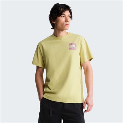 The North Face M MOUNTAIN ESCAPE RELAXED SHORT SLEEVE T Erkek Tişört NF0A8GB1G731