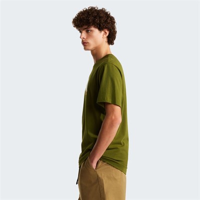 The North Face M MOUNTAIN LINE REGULAR SHORT SLEEVE TEE Erkek Tişört NF0A8GUXBRI1