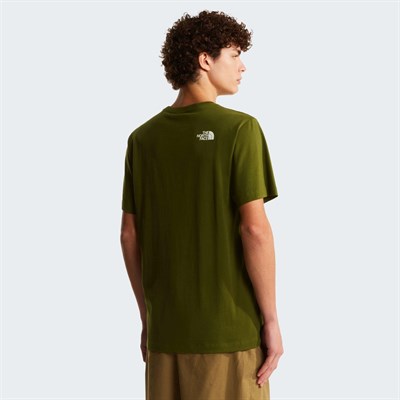 The North Face M MOUNTAIN LINE REGULAR SHORT SLEEVE TEE Erkek Tişört NF0A8GUXBRI1