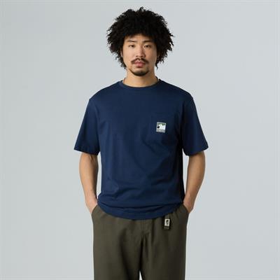The North Face M MOUNTAIN LOGO RELAXED S/S POCKET TEE Erkek Tişört NF0A8E3M8K21