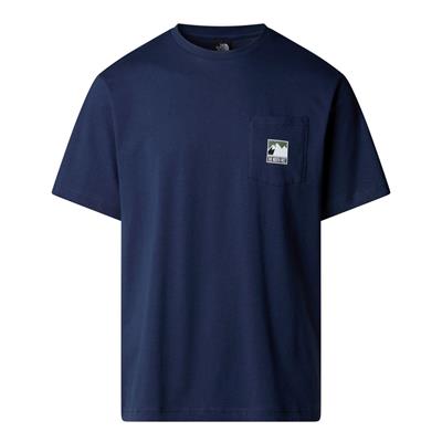 The North Face M MOUNTAIN LOGO RELAXED S/S POCKET TEE Erkek Tişört NF0A8E3M8K21