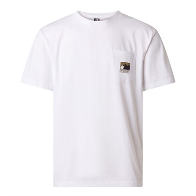 The North Face M MOUNTAIN LOGO RLX SS TEE-GRAPHIC Erkek Tişört NF0A8GUUFN41