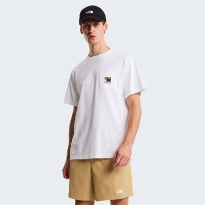 The North Face M MOUNTAIN LOGO RLX SS TEE-GRAPHIC Erkek Tişört NF0A8GUUFN41