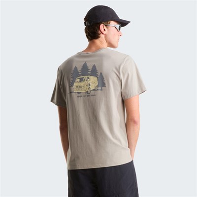 The North Face M VAN LIFE RELAXED SHORT SLEEVE TEE-GRAP Erkek Tişört NF0A8GQN2MB1