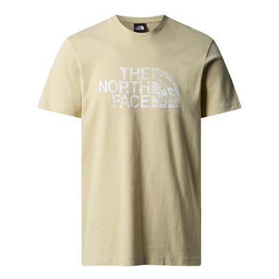 The North Face M WOODCUT DOME Erkek Tişört  NF0A87NX3X41