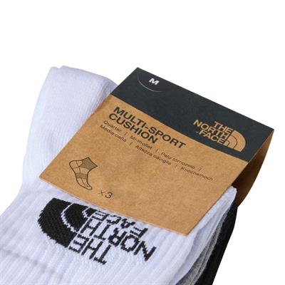 The North Face MULTI SPORT CUSH QUARTER SOCK 3P 3lü Unisex Çorap NF0A882G3OW1