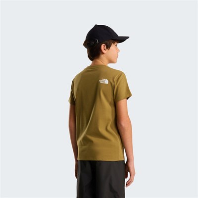 The North Face TEEN SIMPLE DOME REGULAR SS TEE Genç Tişört NF0A87T42EL1