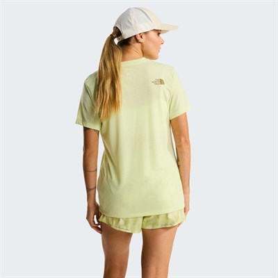 The North Face W BITMAP SILHOUETTE SHORT SLEEVES TEE-GR Kadın Tişört NF0A8G0CG6O1