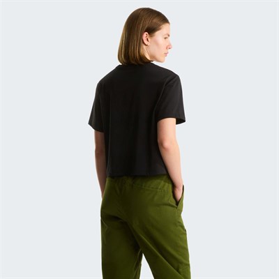 The North Face W EVOLUTION SIMPLE DOME CROP RLX SS TEE Kadın Tişört NF0A8FDHJK31