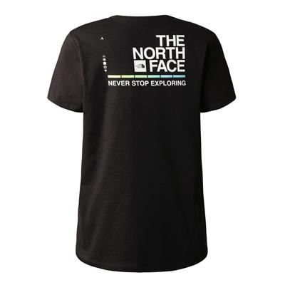 The North Face W FOUNDATION GRAPHIC - EU Kadın Tişört  NF0A55B2R0G1