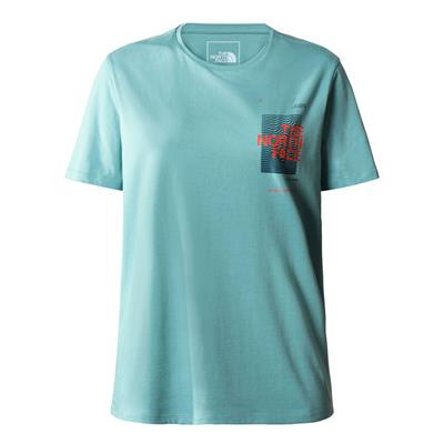 The North Face W FOUNDATION GRAPHIC - EU Kadın Tişört  NF0A55B2LV21