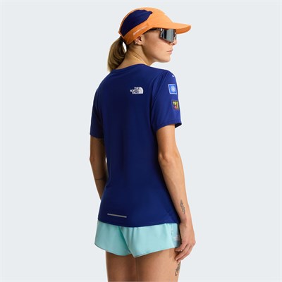 The North Face W SUMMIT HIGH TRAIL SS - GRAPHIC Kadın Tişört NF0A8HW5NLV1