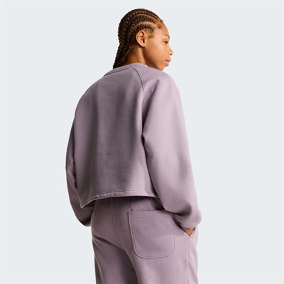 The North Face W TNF Red Box Crew Kadın Sweatshirt NF0A8EFYG7O1