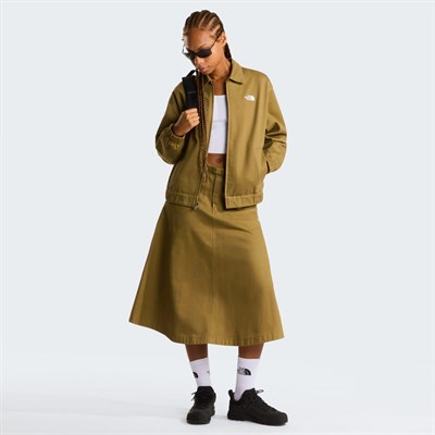 The North Face W TWILL COLLARED Kadın Ceket NF0A8G9D2EL1