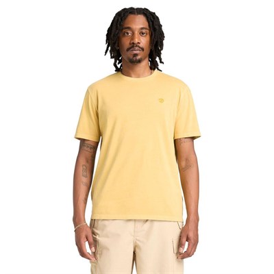 Timberland DUNSTAN RIVER Garment Dye Short Sleeve T Erkek Tişört TB0A5YAYA7H1