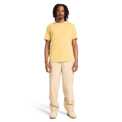Timberland DUNSTAN RIVER Garment Dye Short Sleeve T Erkek Tişört TB0A5YAYA7H1
