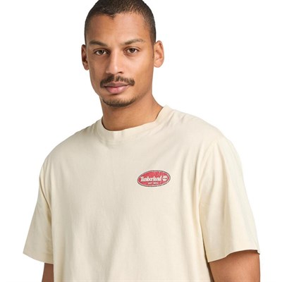 Timberland Gas Station Back Graphic Tee Erkek Tişört TB0A5MQ42601