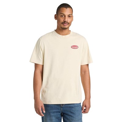 Timberland Gas Station Back Graphic Tee Erkek Tişört TB0A5MQ42601