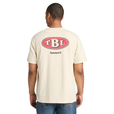 Timberland Gas Station Back Graphic Tee Erkek Tişört TB0A5MQ42601