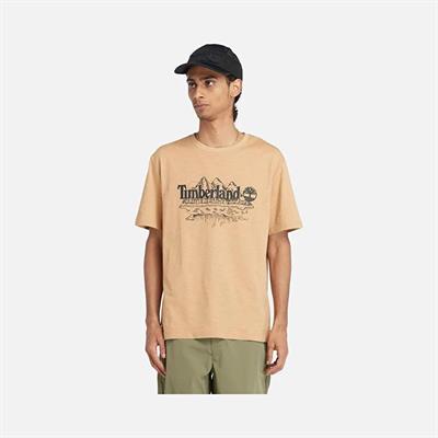 Timberland Graphic Slub Erkek Tişört  TB0A5UFUEH31