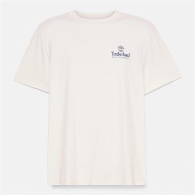 Timberland Illustrated Tree Logo Back Graphic Tee Erkek Tişört TB0A6DG5CM91